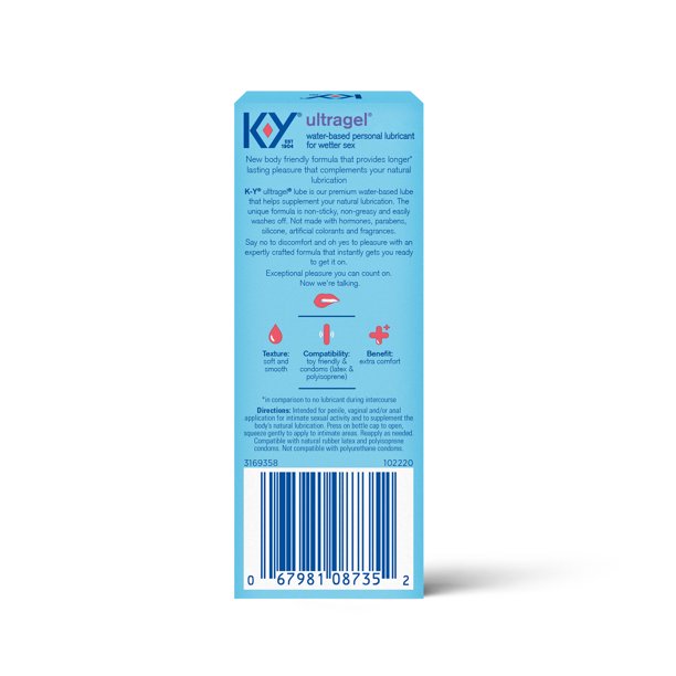 K-Y Ultragel • Premium Water Lubricant