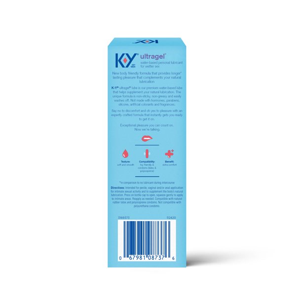 K-Y Ultragel • Premium Water Lubricant