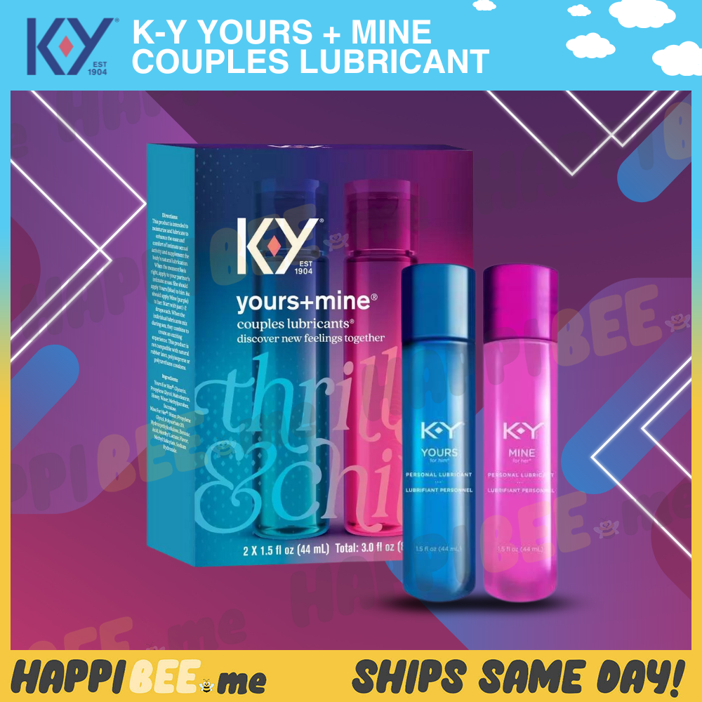 K-Y Yours + Mine • Couples Water Lubricant