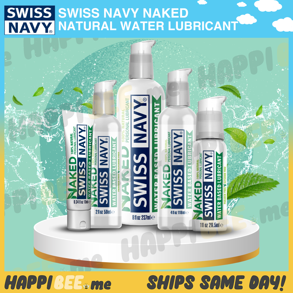Swiss Navy Premium NAKED All Natural • Water Lubricant